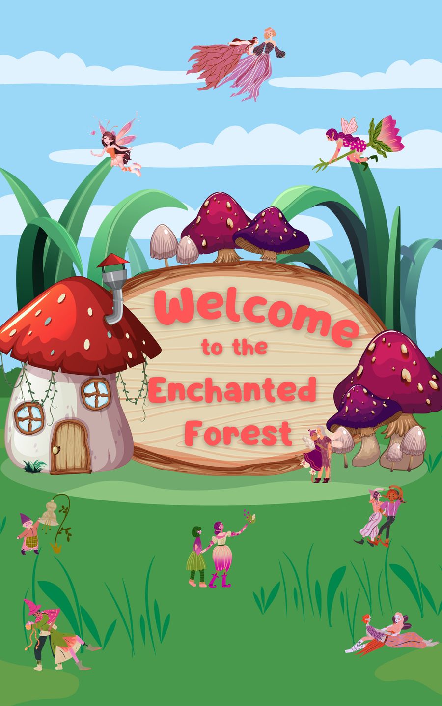 IKreate Enchanted Forest Activity Book cover